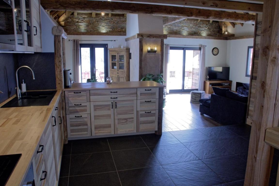 Chalet Augustin Villa Vaujany Bagian luar foto