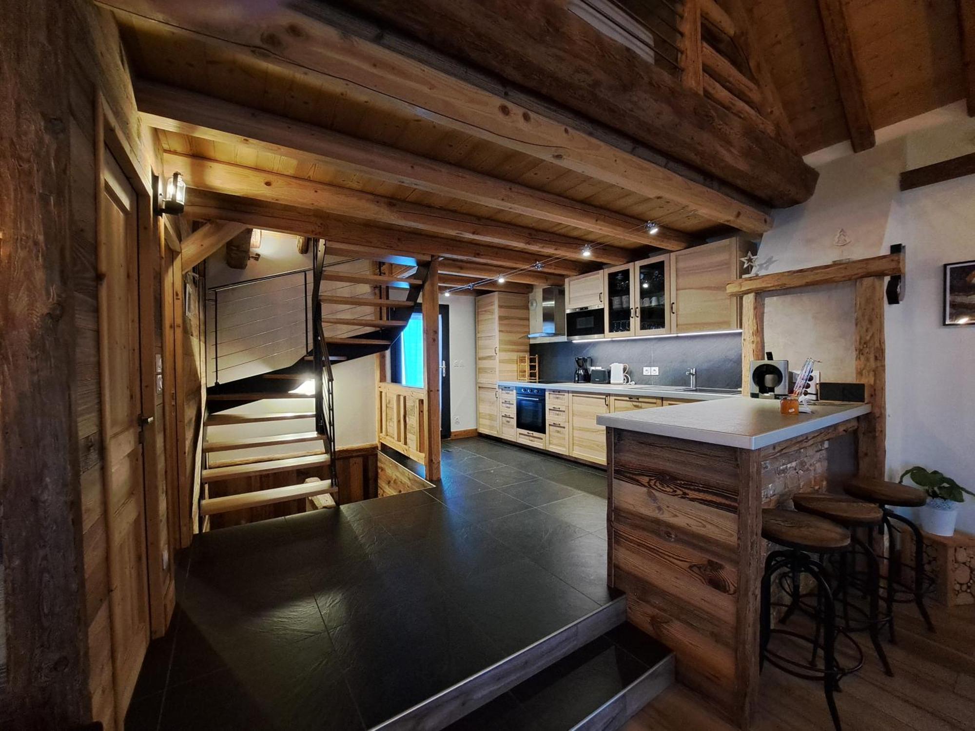 Chalet Augustin Villa Vaujany Bagian luar foto