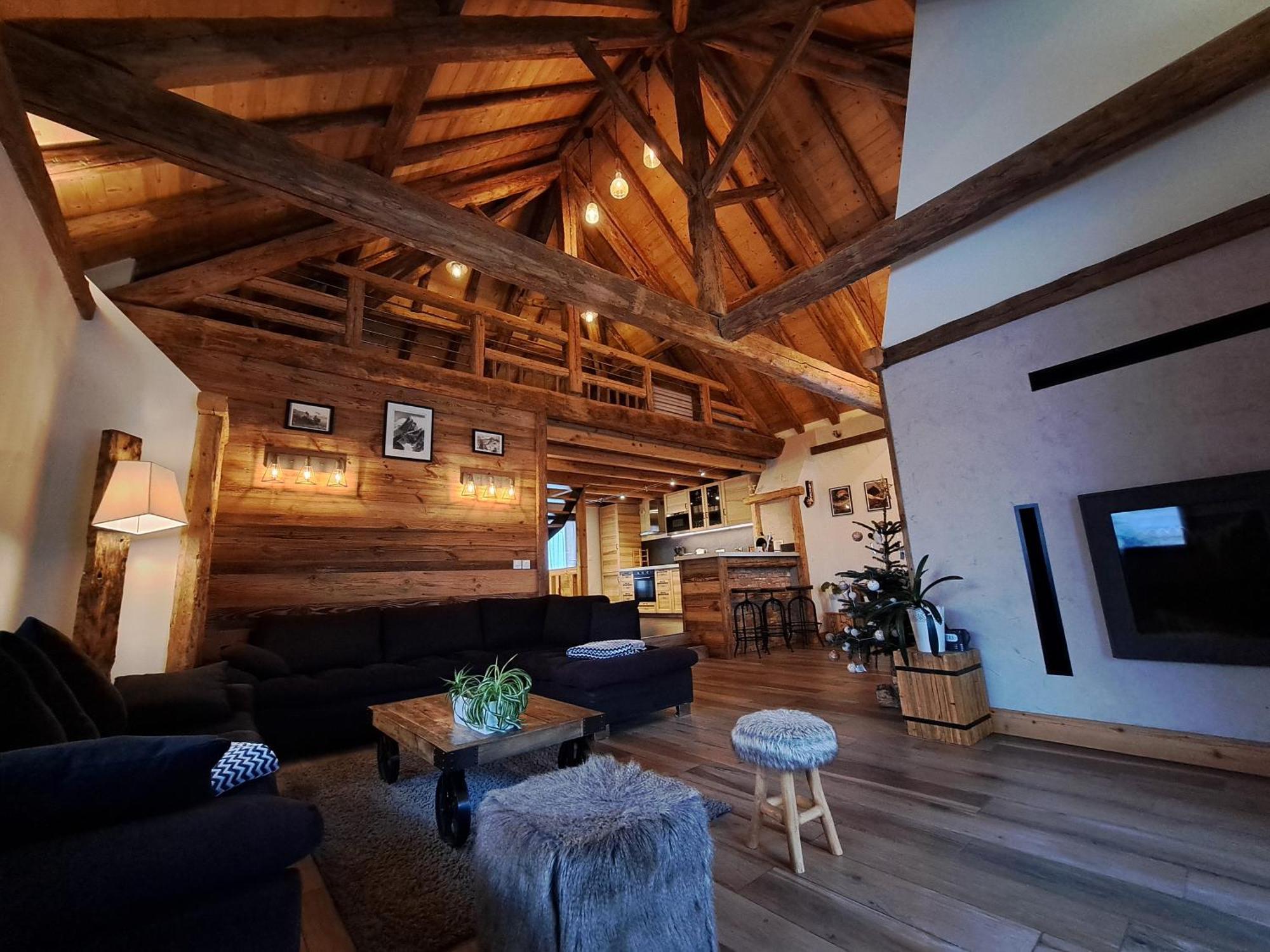 Chalet Augustin Villa Vaujany Bagian luar foto