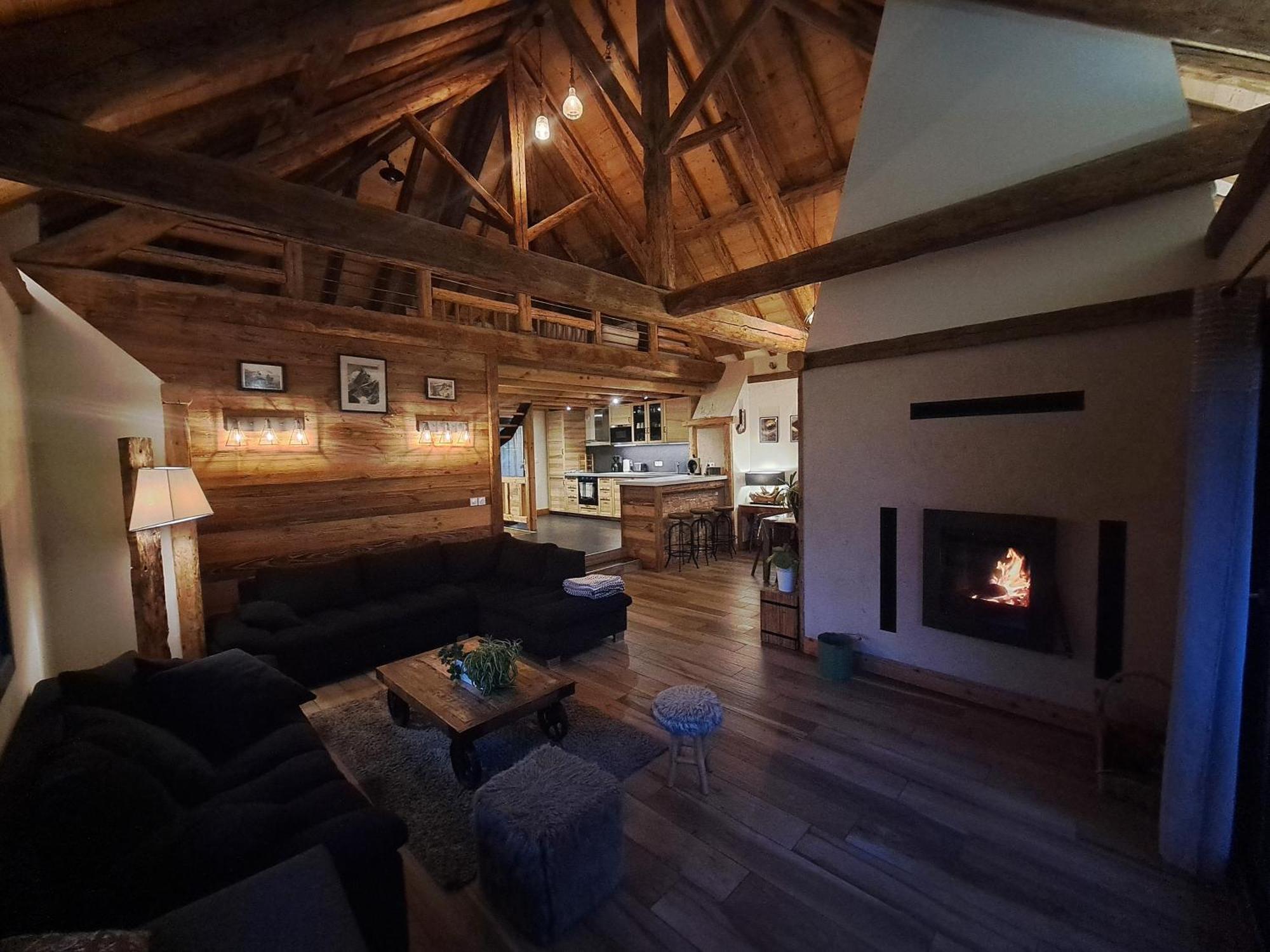 Chalet Augustin Villa Vaujany Bagian luar foto
